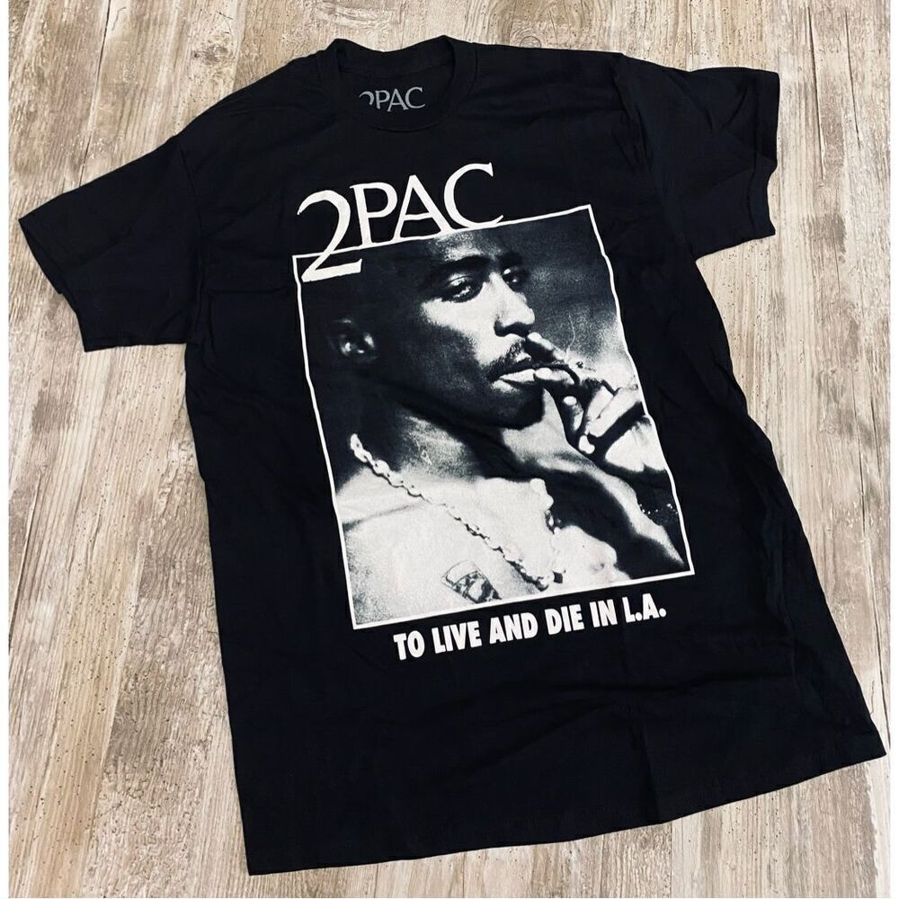 2 PAC Mens Graphic T-Shirt Sz M